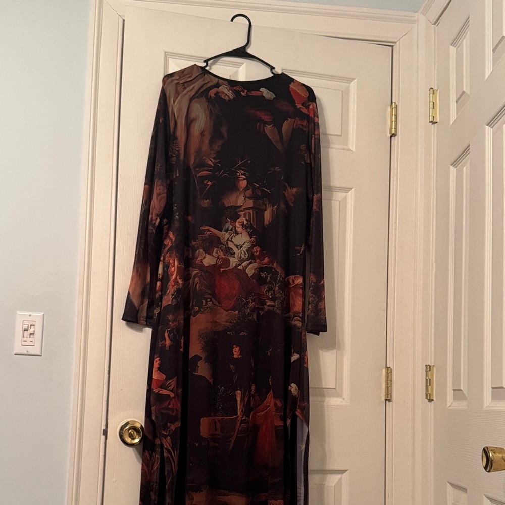 Renaissance print Dress